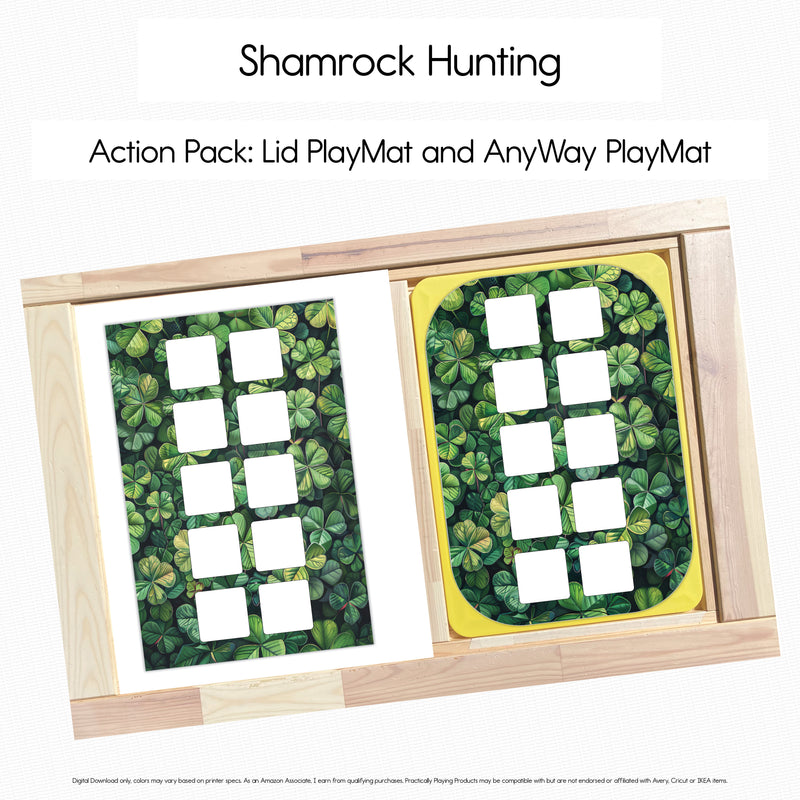 Shamrock Hunting - Ten Frame Sorter PlayMat