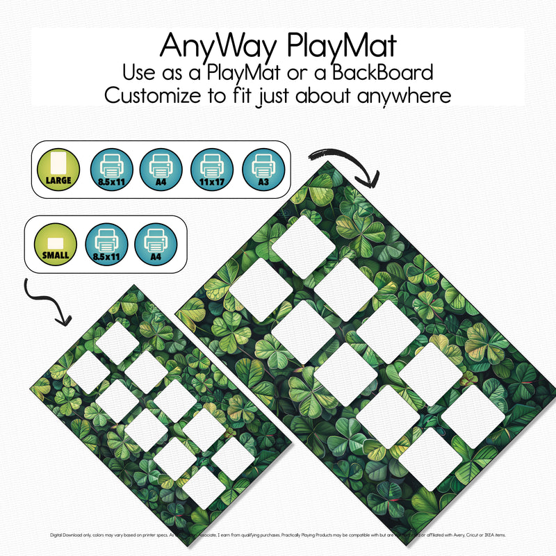 Shamrock Hunting - Ten Frame Sorter PlayMat