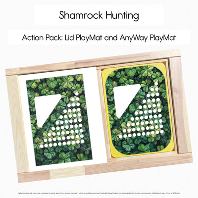 Shamrock Hunting - Ten Counter PlayMat