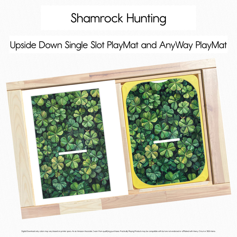Shamrock Hunting - Upside Down Single Slot PlayMat