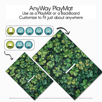 Shamrock Hunting - Upside Down Single Slot PlayMat