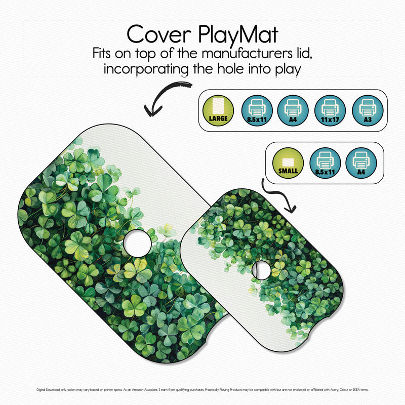 Shamrock Hunting - PlayMat - Design 2