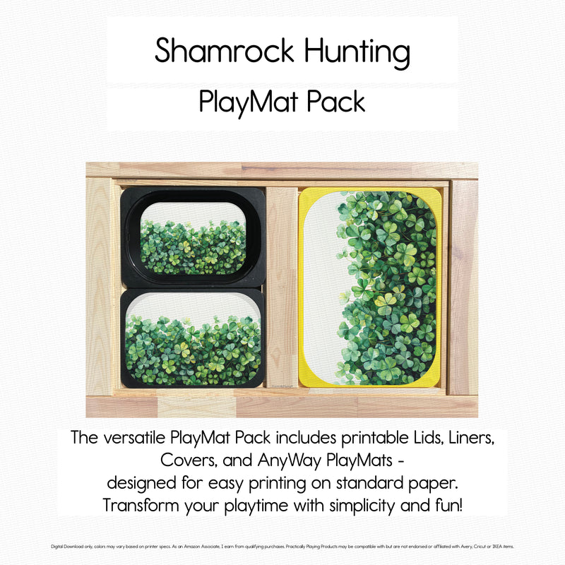 Shamrock Hunting - PlayMat - Design 2