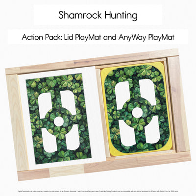 Shamrock Hunting - Circle in Circle PlayMat