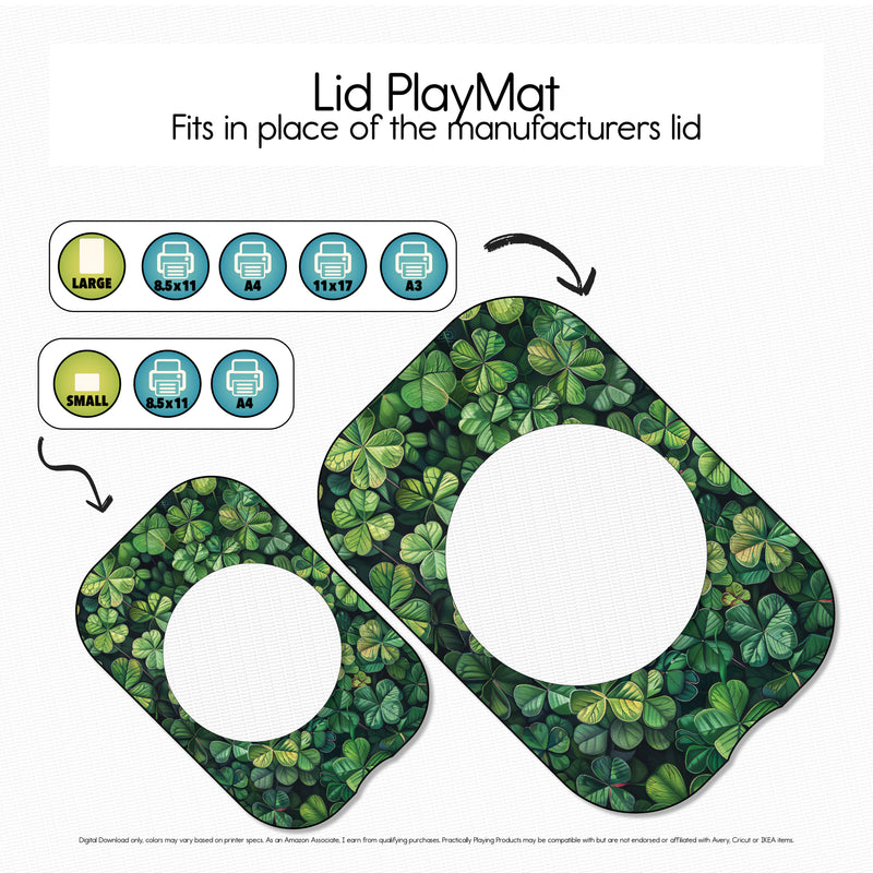 Shamrock Hunting - Large Circles PlayMat