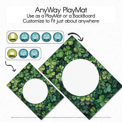 Shamrock Hunting - Large Circles PlayMat