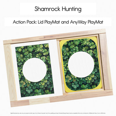 Shamrock Hunting - Large Circles PlayMat