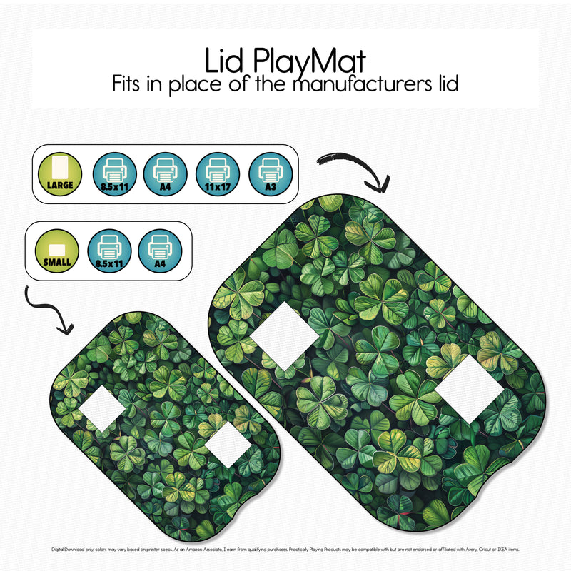 Shamrock Hunting - Two Square PlayMat