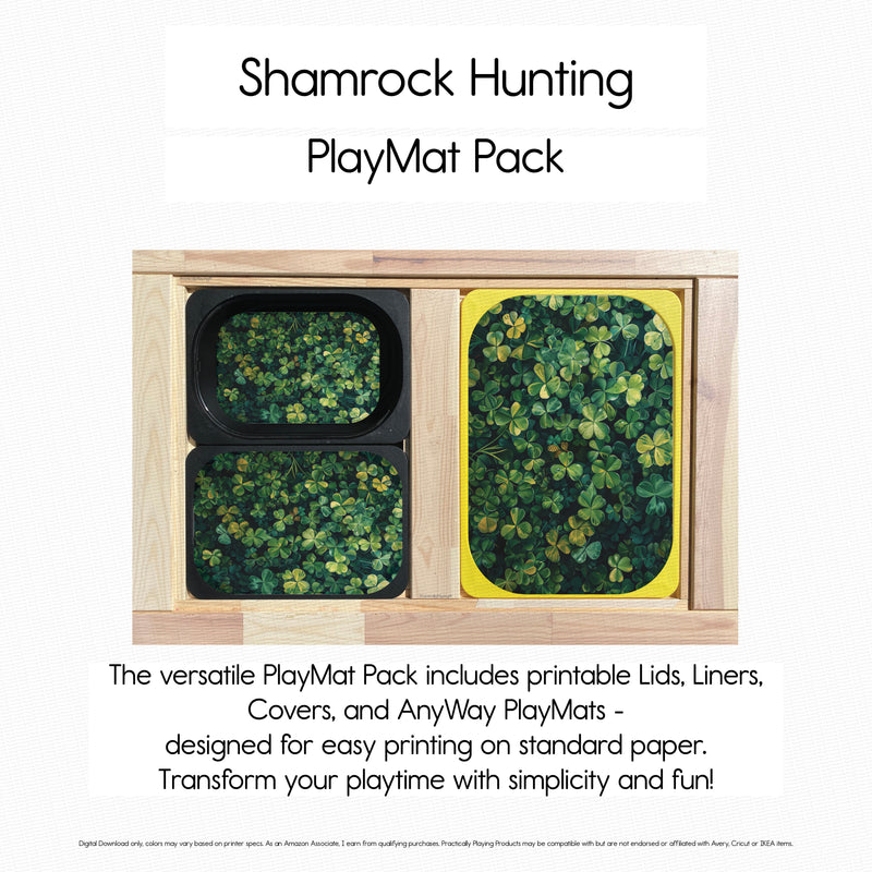 Shamrock Hunting - PlayMat - Design 4