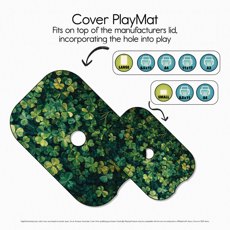 Shamrock Hunting - PlayMat - Design 4