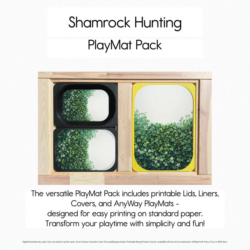 Shamrock Hunting - PlayMat - Design 3