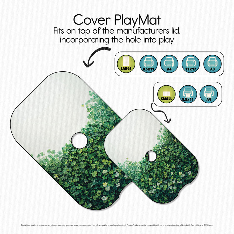 Shamrock Hunting - PlayMat - Design 3