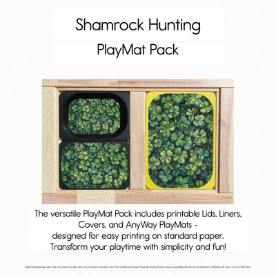 Shamrock Hunting - PlayMat - Design 1