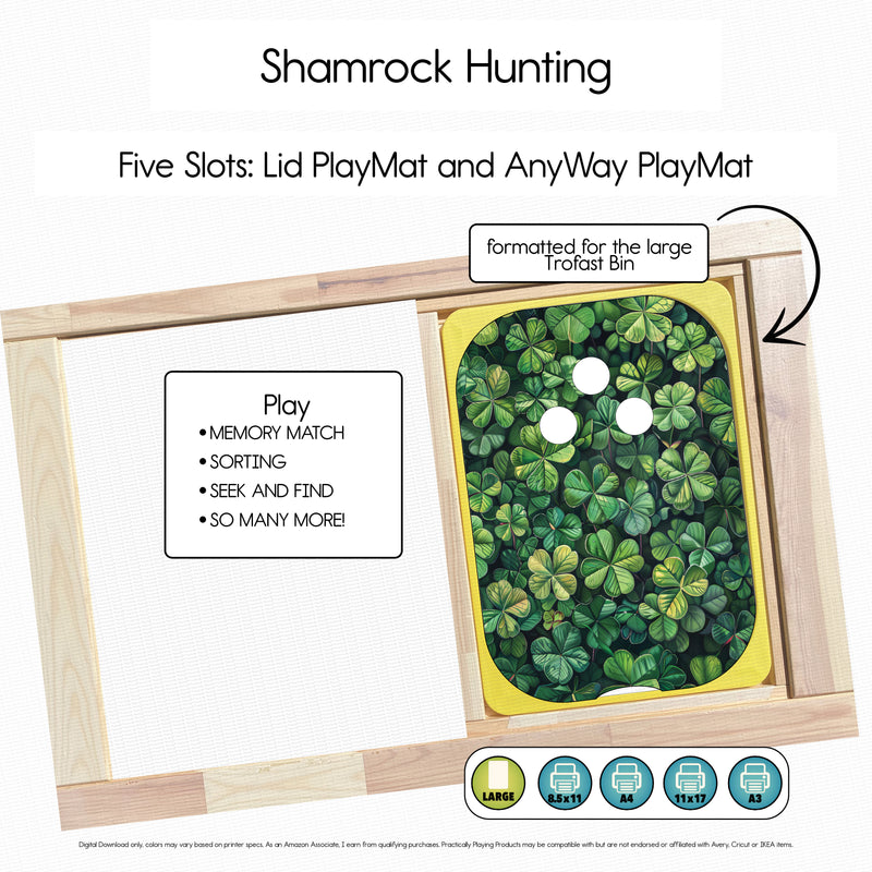 Shamrock Hunting - Ball Run PlayMat