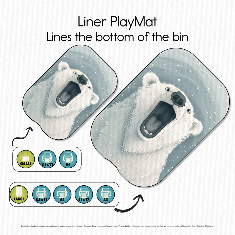 Feed the Polar Bear - PlayMat - Design 1