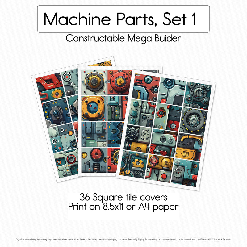 Machine Parts Set 1 - Constructables Mega Maker