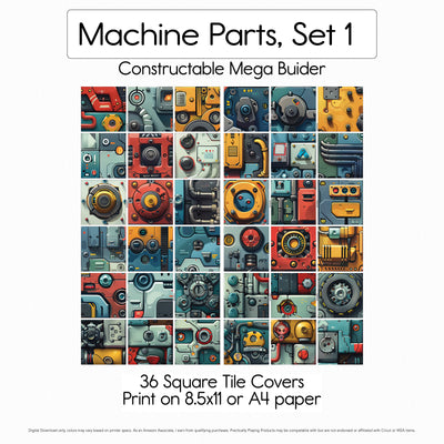 Machine Parts Set 1 - Constructables Mega Maker