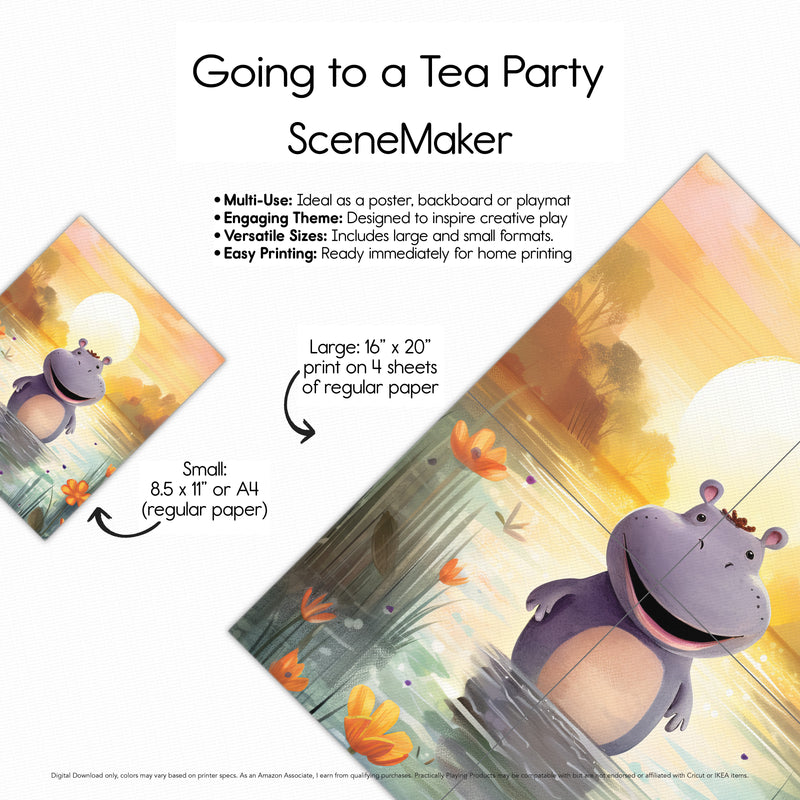 Going to a Tea Party - Scene Maker Design 5