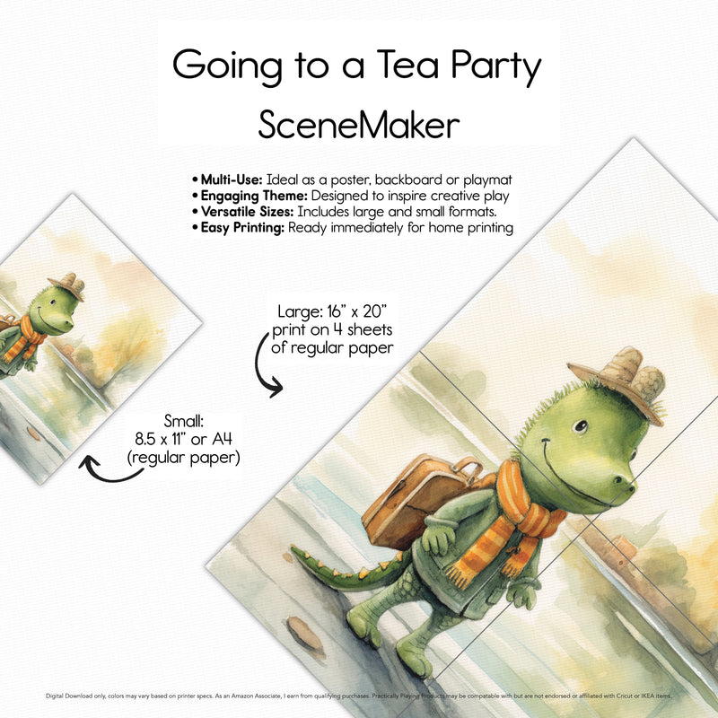 Going to a Tea Party - Scene Maker Design 2