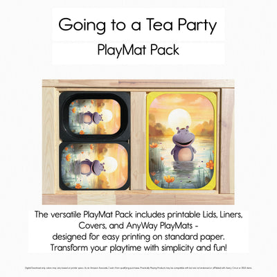 Going to a Tea Party - PlayMat - Design 5