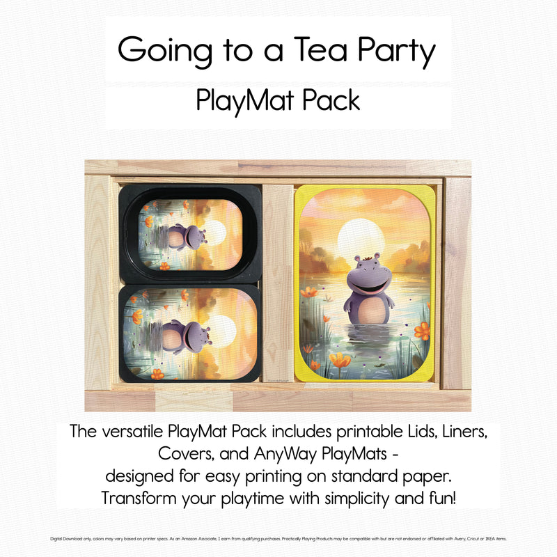 Going to a Tea Party - PlayMat - Design 5