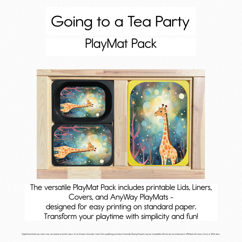 Going to a Tea Party - PlayMat - Design 4