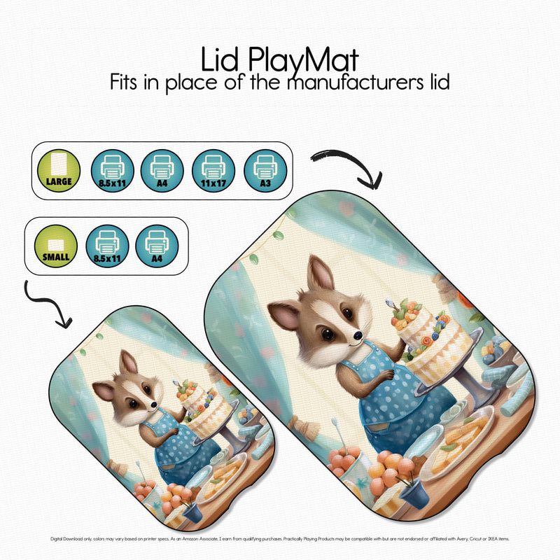 Going to a Tea Party - PlayMat - Design 3