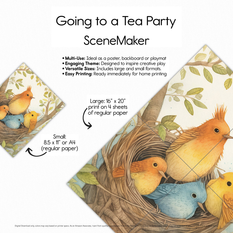 Going to a Tea Party - Scene Maker Design 11