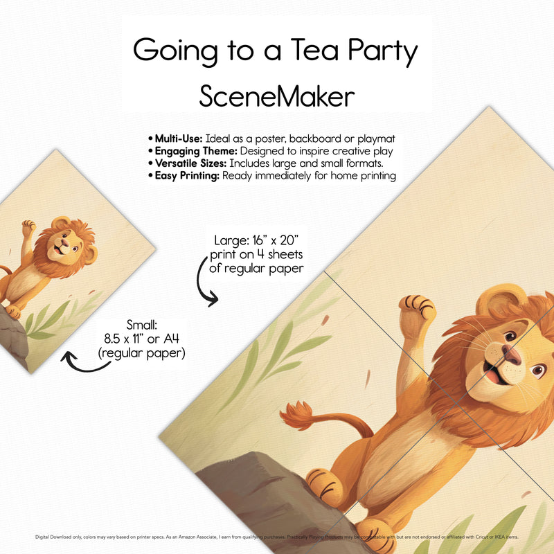 Going to a Tea Party - Scene Maker Design 6