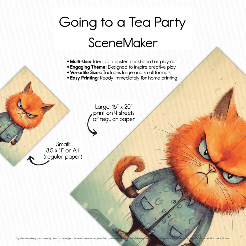 Going to a Tea Party - Scene Maker Design 9