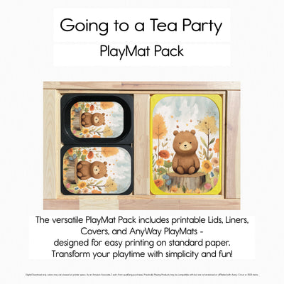 Going to a Tea Party - PlayMat - Design 10