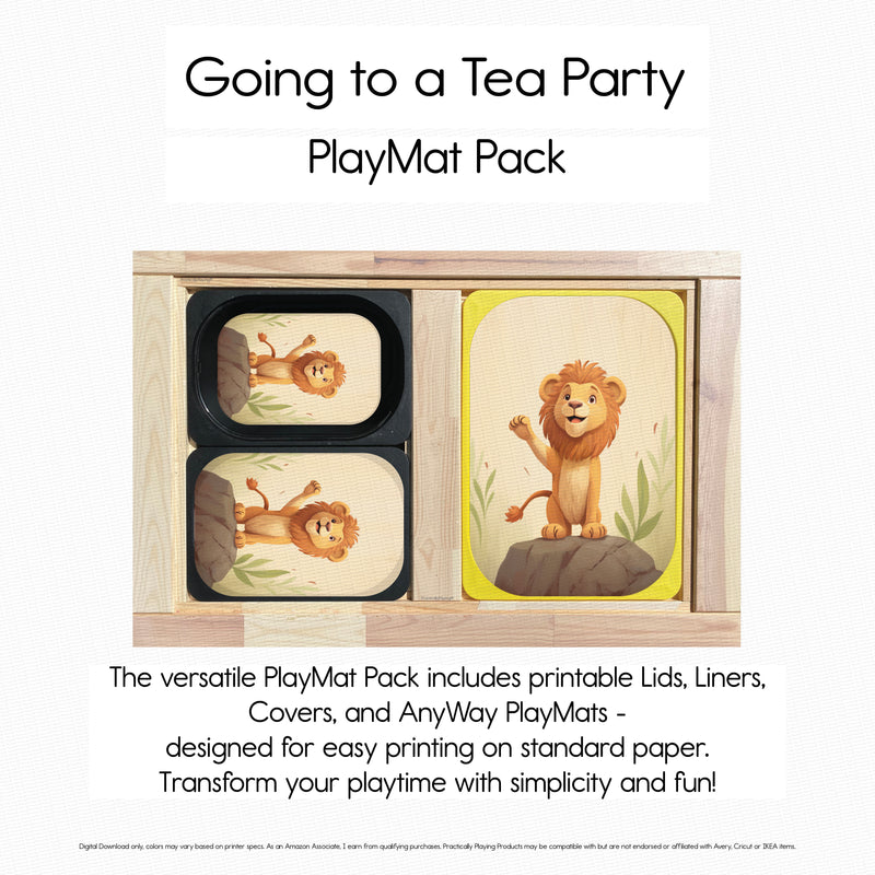 Going to a Tea Party - PlayMat - Design 6