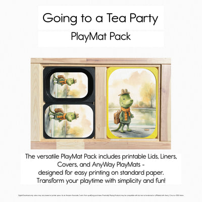 Going to a Tea Party - PlayMat - Design 1