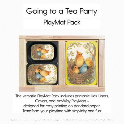 Going to a Tea Party - PlayMat - Design 11