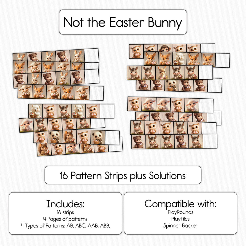 Not the Easter Bunny - Pattern Strips