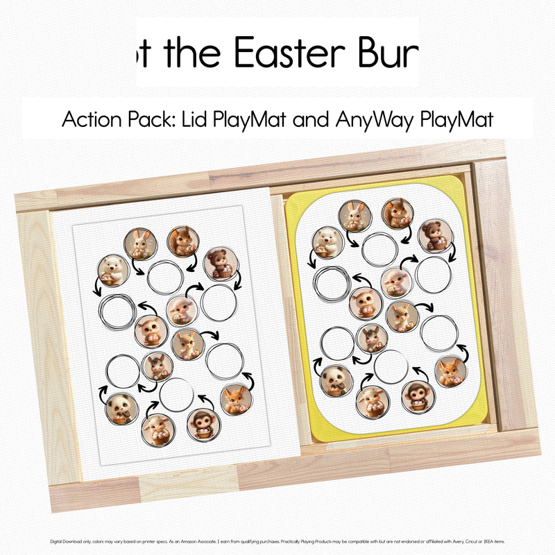 Not the Easter Bunny - Six Hole PlayMat