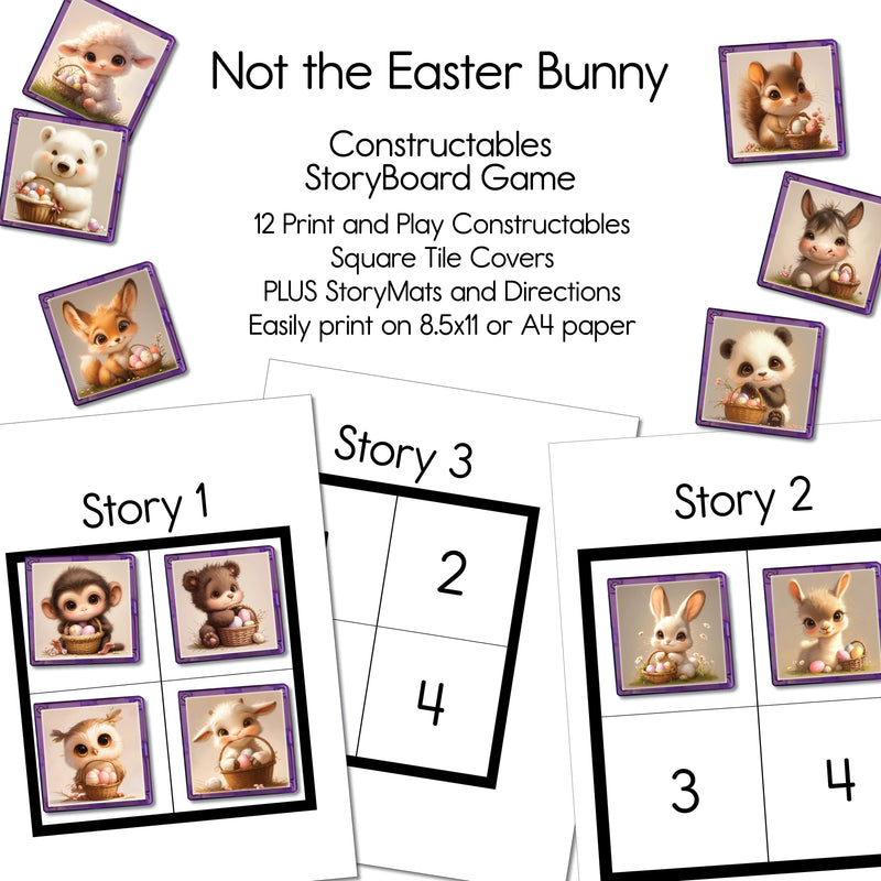 Not the Easter Bunny - Constructables StoryBoard Game