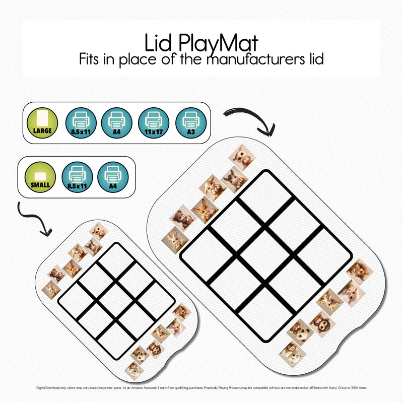 Not the Easter Bunny - Tic Tac Toe PlayMat