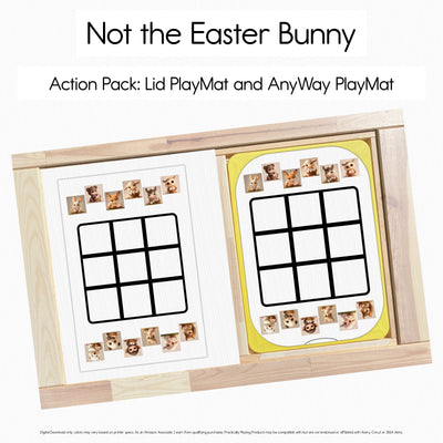 Not the Easter Bunny - Tic Tac Toe PlayMat