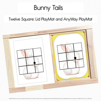 Bunny Tails - Square Puzzle PlayMat