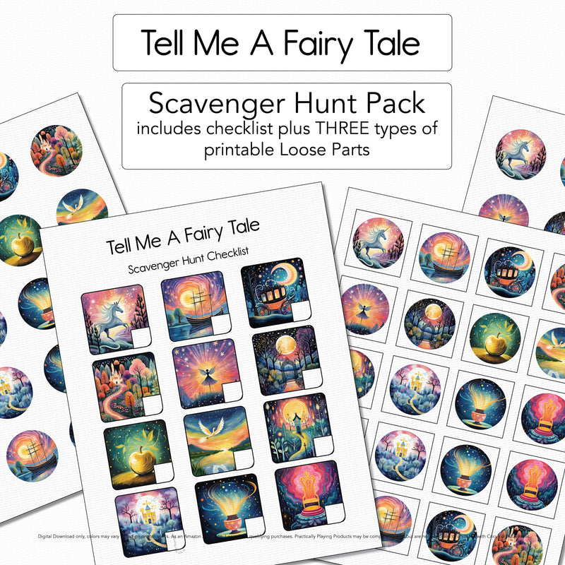 Tell Me a Fairytale - Scavenger Hunt