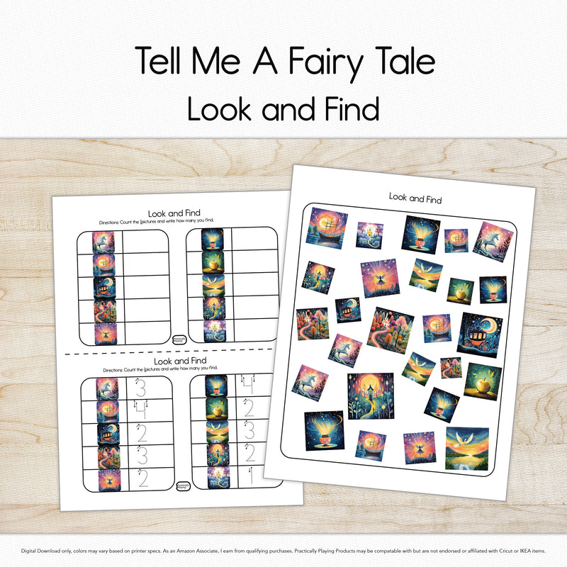 Tell Me a Fairytale - Look and Find