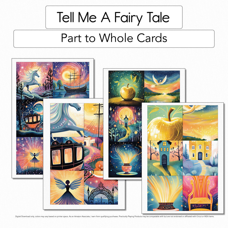 Tell Me a Fairytale - Part to Whole Matching Cards