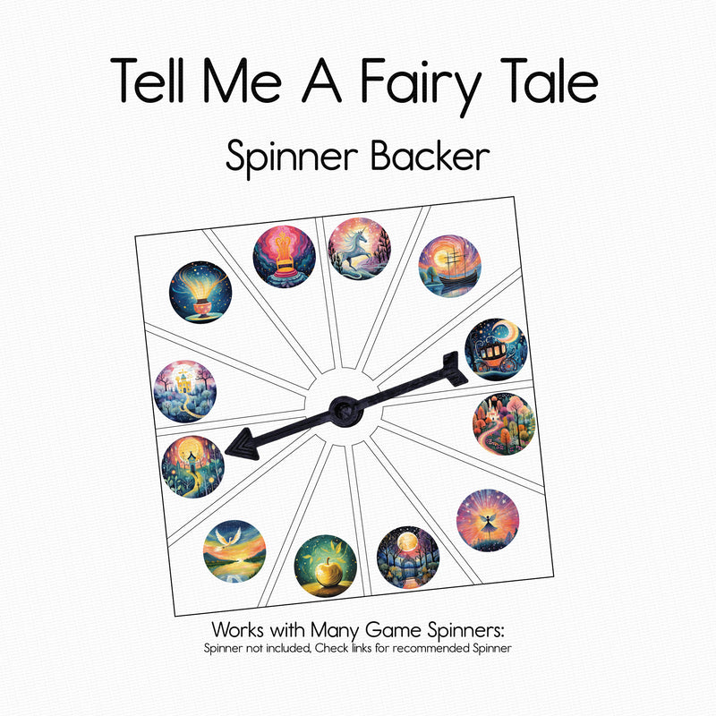 Tell Me a Fairytale - Spinner Backer