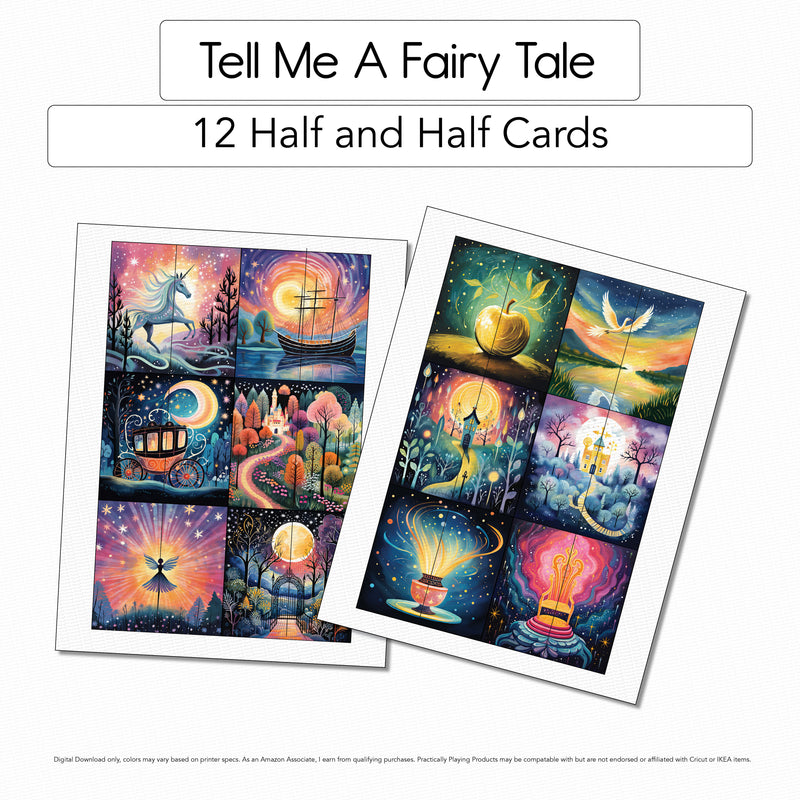 Tell Me a Fairytale - Half and Half cards