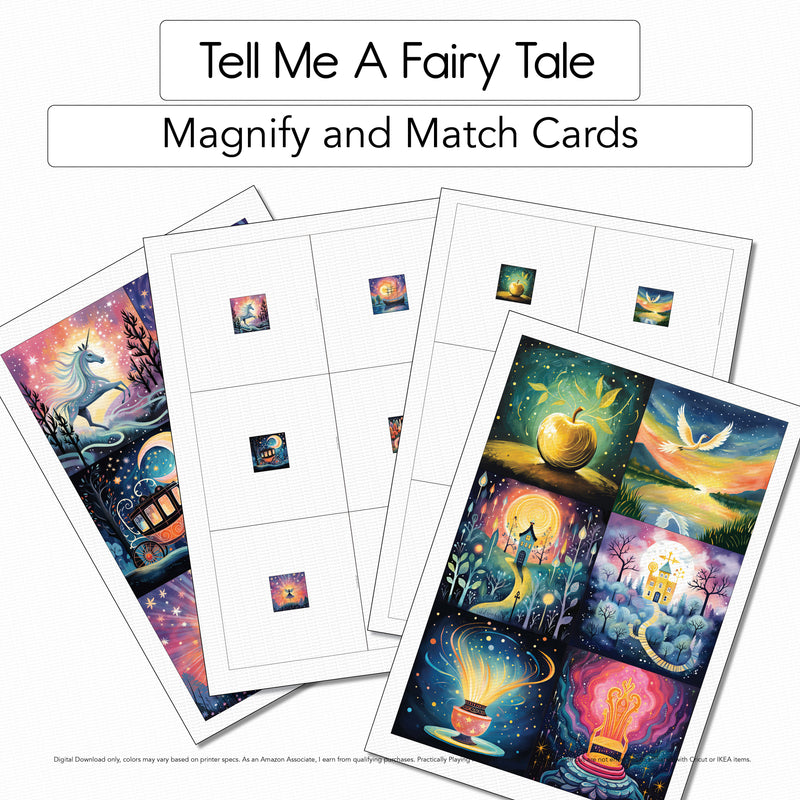 Tell Me a Fairytale - Magnify and Match Cards