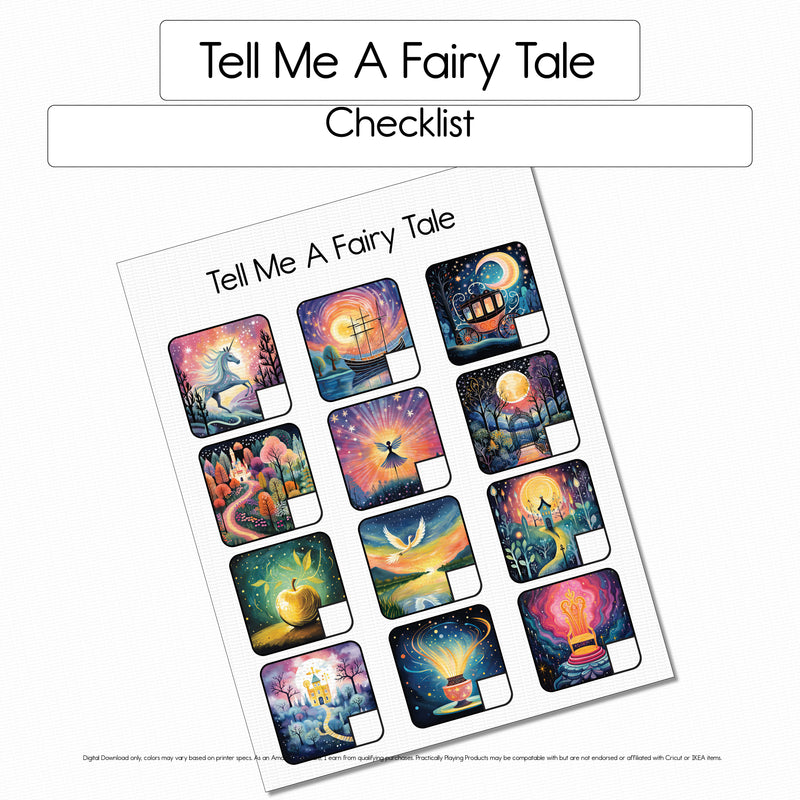 Tell Me a Fairytale - Checklist