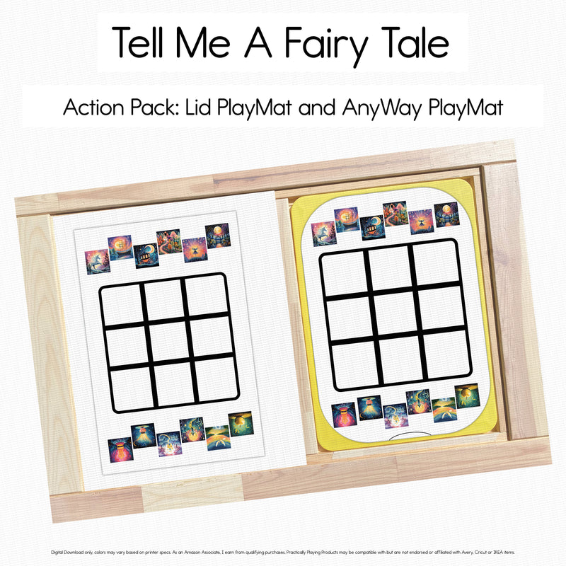 Tell Me a Fairy Tale - Tic Tac Toe PlayMat