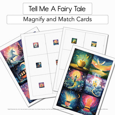 Tell Me a Fairy Tale - Magnify and Match Cards