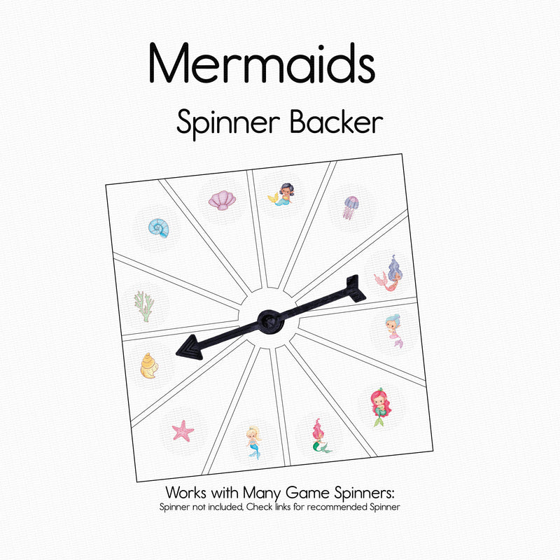 Mermaids - Spinner Backer